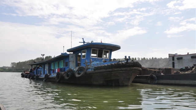 萬噸拖船浩蕩而來，商水港時隔半個世紀又通航